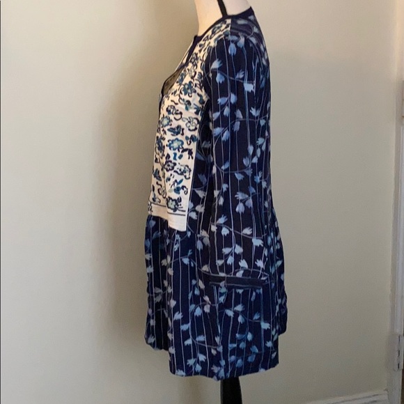 NWOT Anthropologie Tiny Embroidered Shirt Dress S - Picture 5 of 8